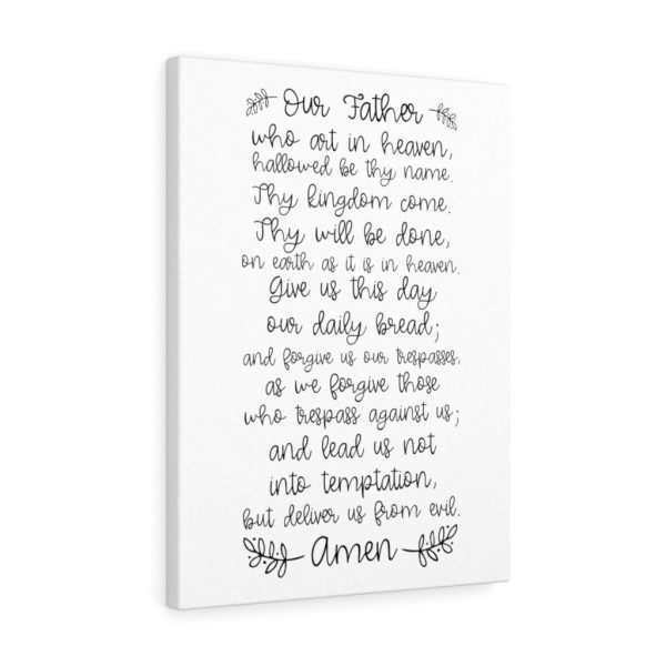 Scripture Canvas Our Father Who Art In Heaven Christian Meaningful Framed Prints, Canvas Paintings - Image 8