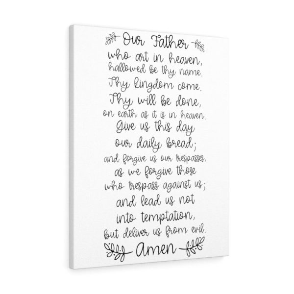 Scripture Canvas Our Father Who Art In Heaven Christian Meaningful Framed Prints, Canvas Paintings - Image 2