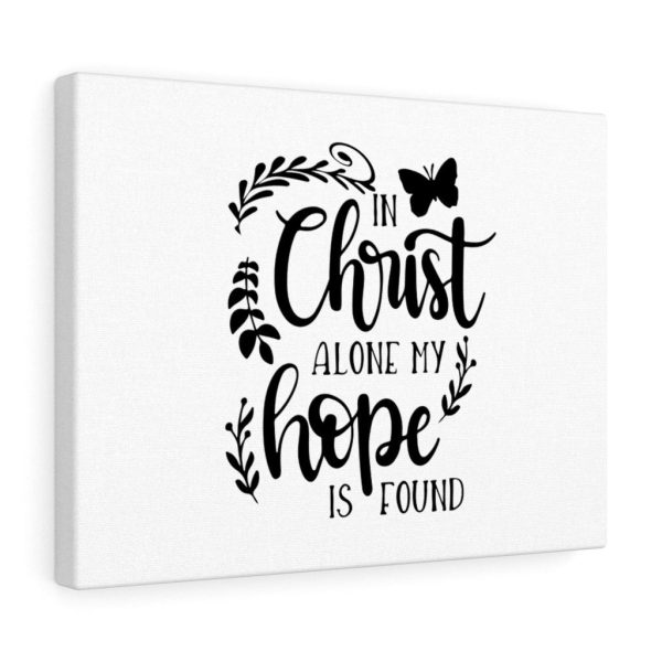 Scripture Canvas In Christ Alone My Hope Is Found Christian Bible Verse Meaningful Framed Prints, Canvas Paintings - Image 6