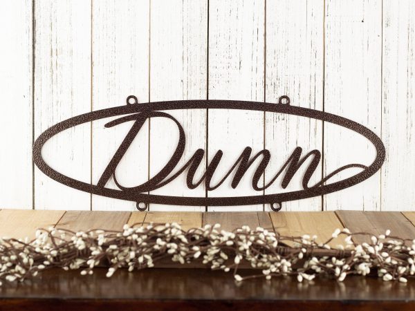 Custom Name Metal Sign6.laser Cut Steel, Laser Cut Metal Signs Custom