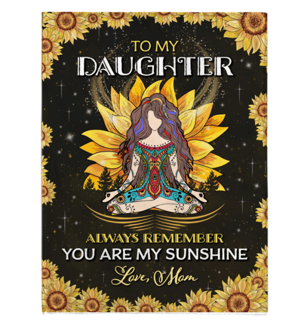 You Are My Sunshine Gift For Mom Blanket