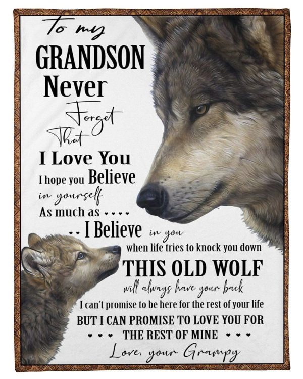 Never Forget That I Love You Lovely Message From Grampy For Grandson F - Image 2