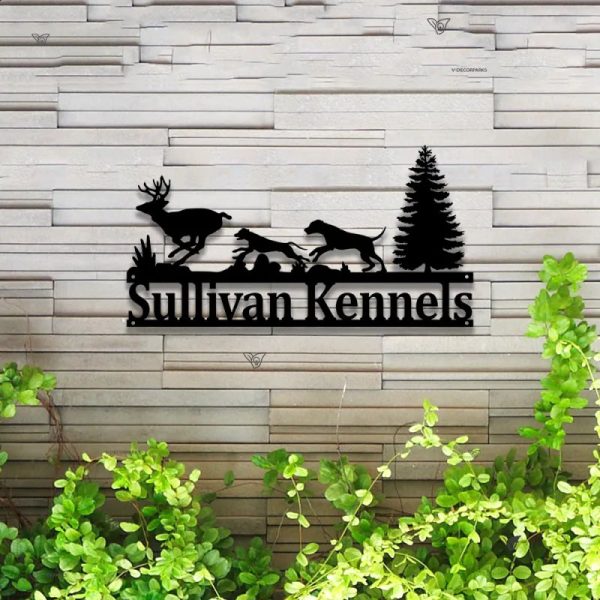 Custom Wildlife Hunting Metal Sign Led Lights, Personalized Hunter Met - Image 4