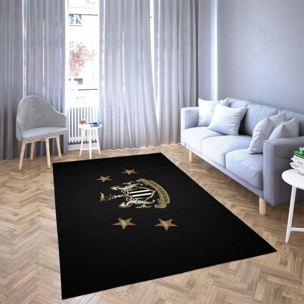 Newcastle United Football Club Doormat 2 Rectangle Area Rugs Carpet For Living Room, Bedroom, Kitchen Rugs, Non-Slip Carpet Rp123133 Print